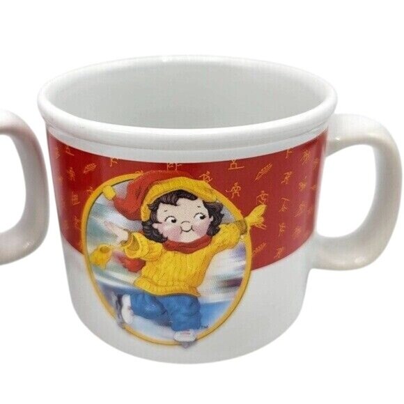 Campbell's US Olympic 2 Mugs Limited Edition Salt Lake City Skater Soup 2002 - Picture 3 of 12
